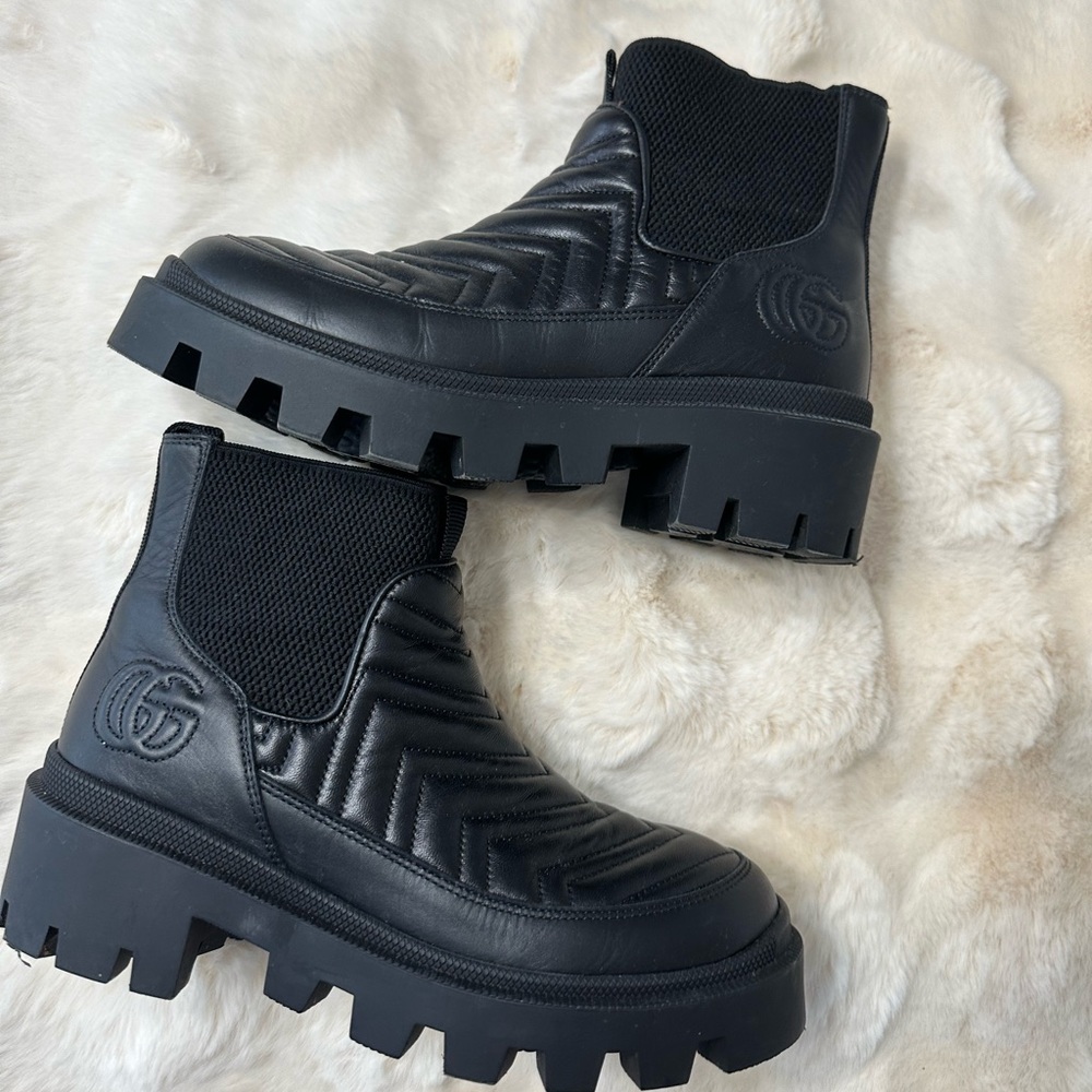 Gucci black boots